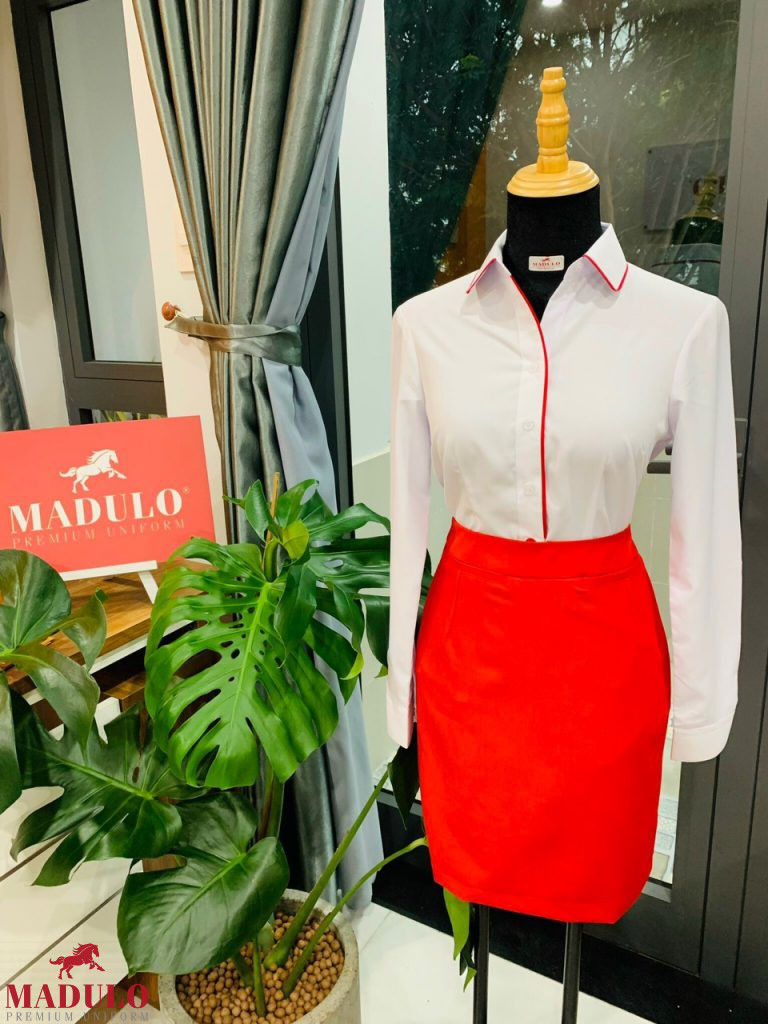 Set đồng phục nhà hàng khách sạn thanh lịch của MADULO